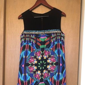 Boutique Black Mesh/Multi Midi